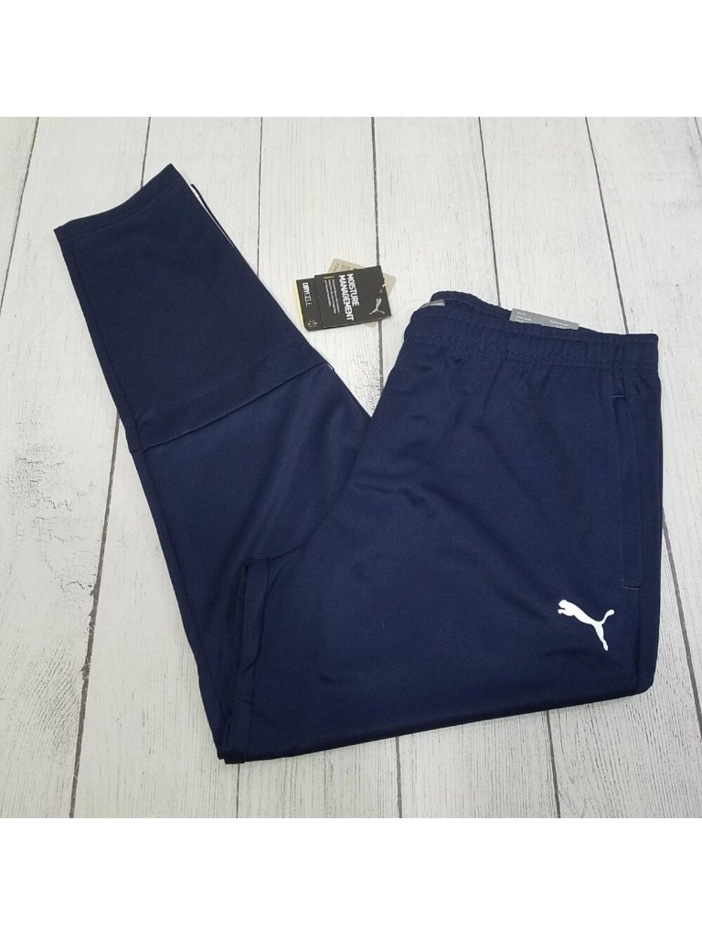 Puma teamLIGA Training Pants Mens Size Large - Navy